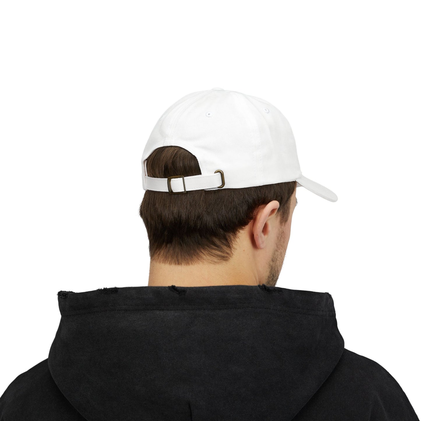 Classic Dad Cap - Casual Style, Unique Gift for Dads, Comfortable Everyday Wear, Adjustable White Baseball Hat, Father's Day Gift