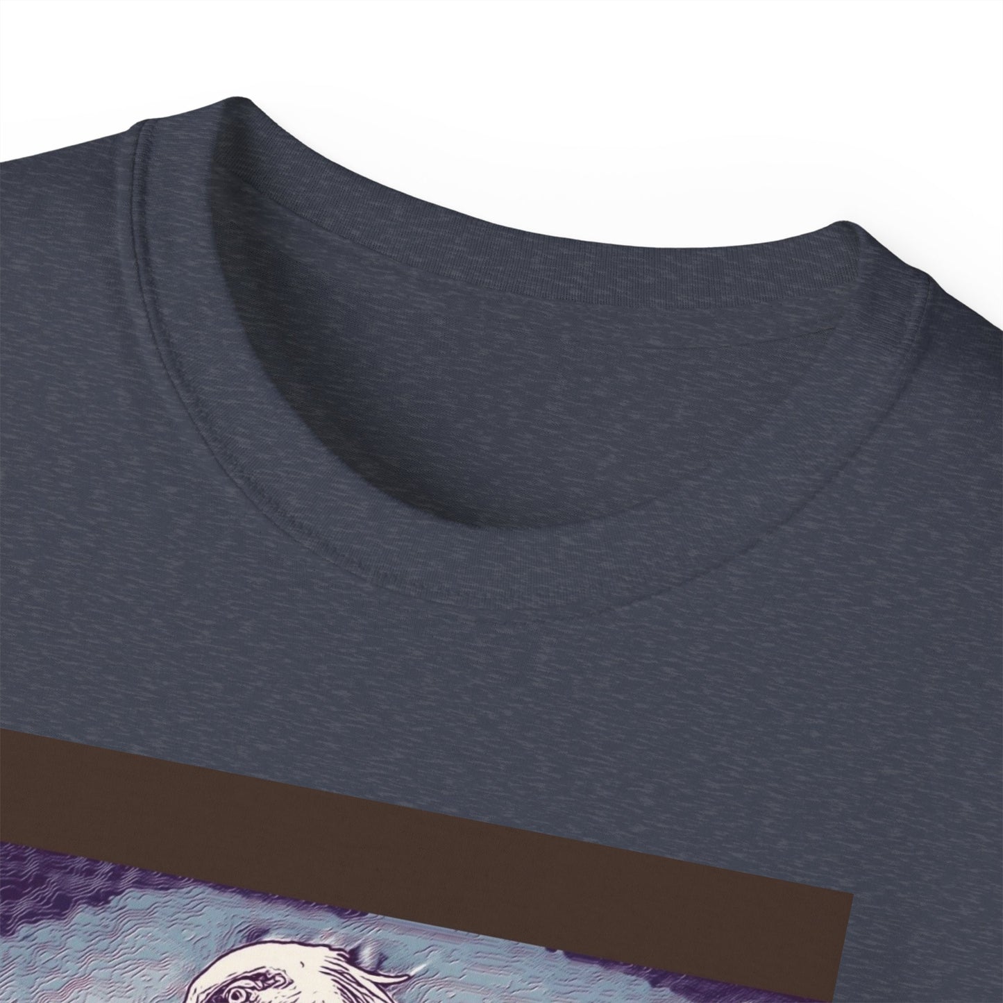 Vintage Pelican Art Unisex Ultra Cotton Tee, Beachwear, Gifts for Nature Lovers, Casual Summer Shirt, Ocean-Inspired T-Shirt