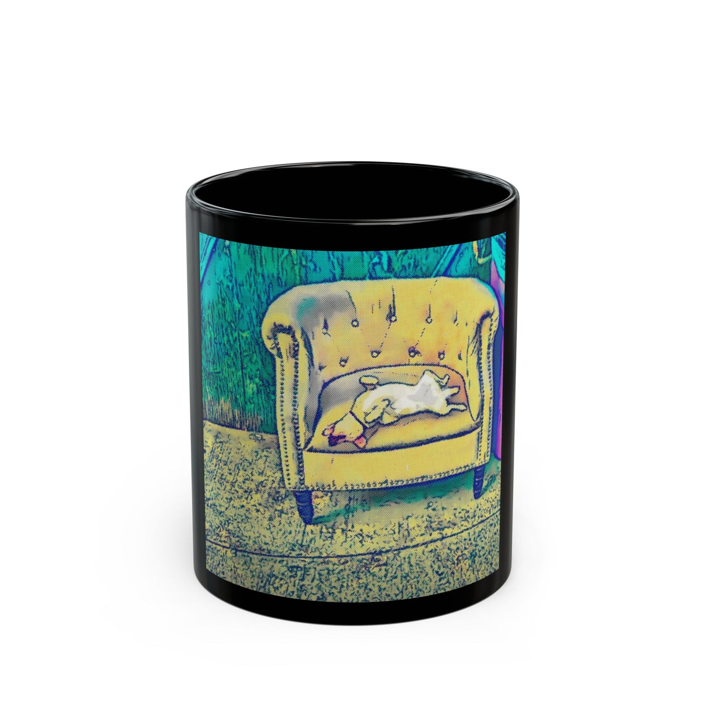 Cozy cool Design Black Coffee Mug - 11oz & 15oz
