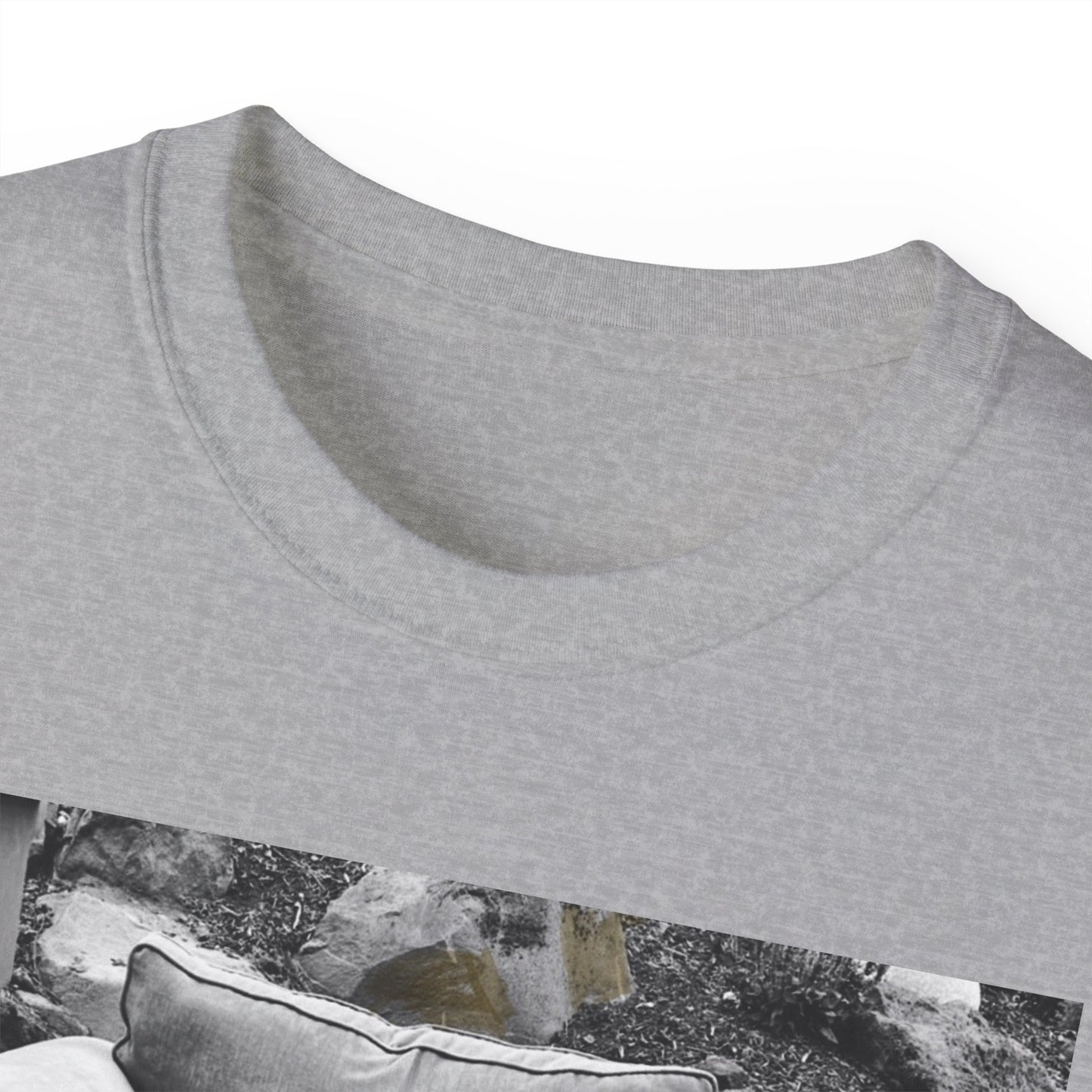 Comfortable Photo Graphic Tee, Casual T-Shirt, Unisex Cotton Tee, Everyday Wear, Gift for Friends, Cozy Style