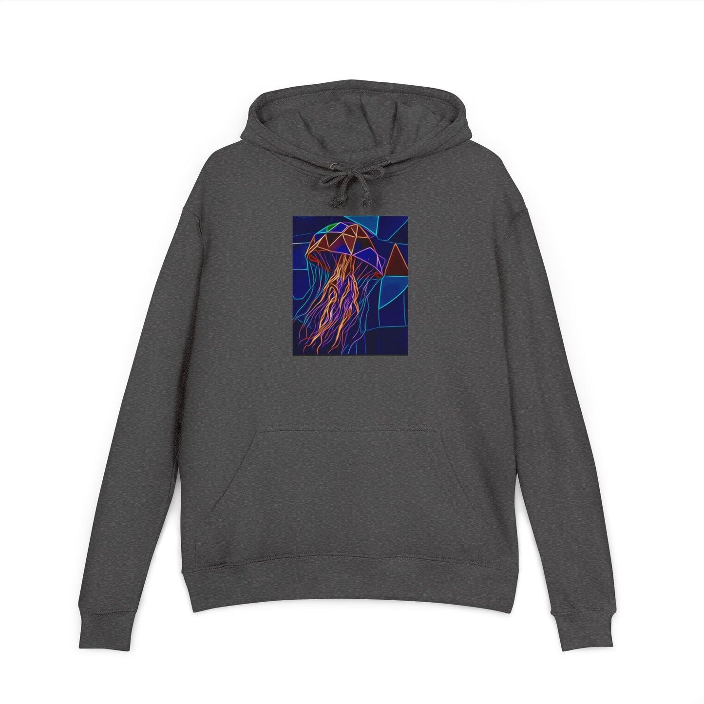 Unisex Jellyfish Graphic Hoodie, Trendy Pullover Sweatshirt, Sea Creature Fashion, Unique Gift for Ocean Lovers, Cozy Everyday Wear