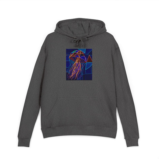 Unisex Jellyfish Graphic Hoodie, Trendy Pullover Sweatshirt, Sea Creature Fashion, Unique Gift for Ocean Lovers, Cozy Everyday Wear