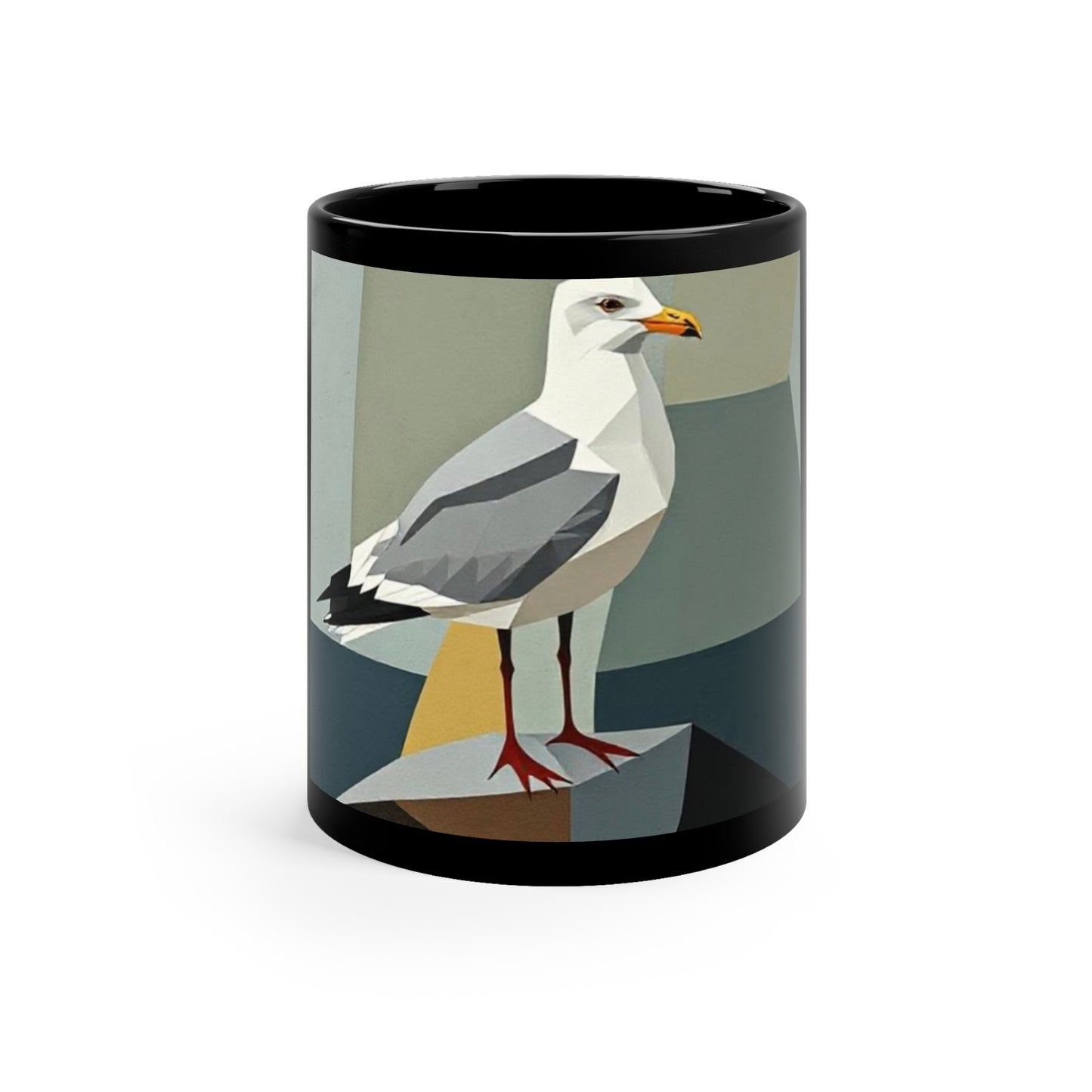 Black Coffee Mug, 11oz