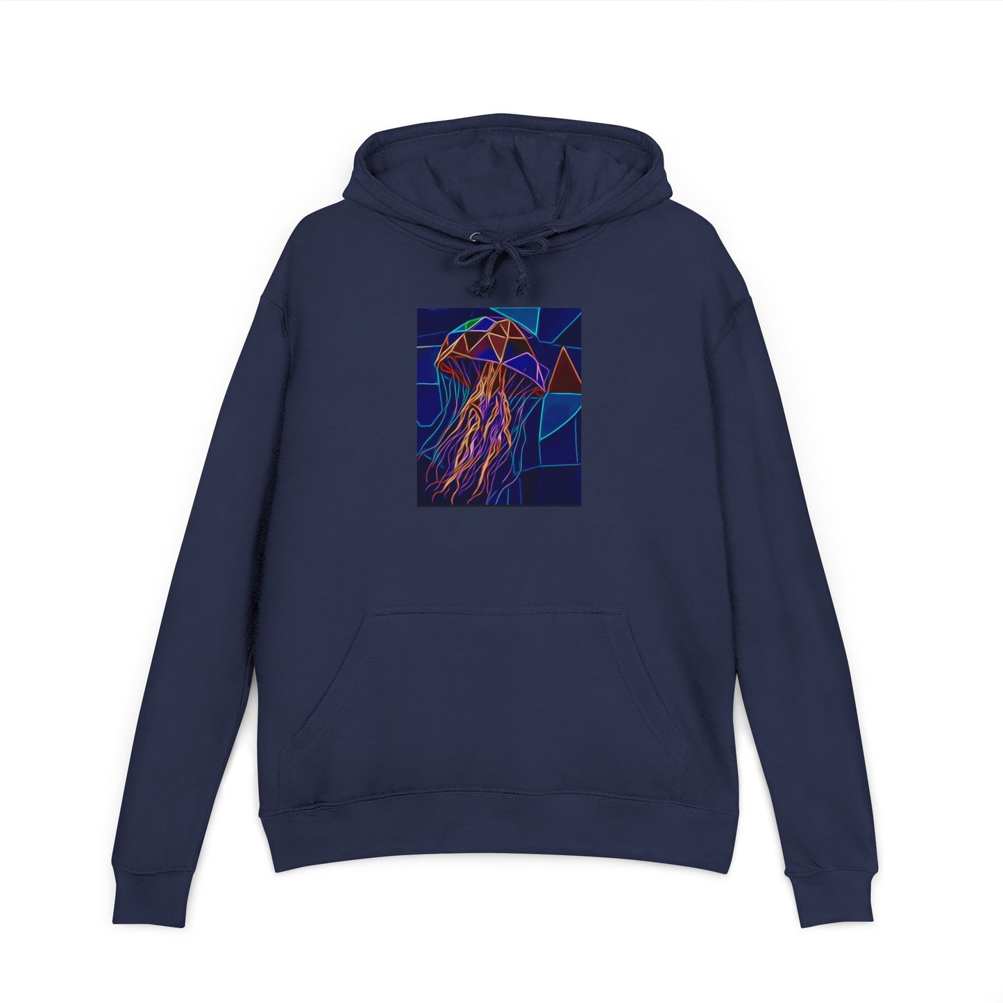 Unisex Jellyfish Graphic Hoodie, Trendy Pullover Sweatshirt, Sea Creature Fashion, Unique Gift for Ocean Lovers, Cozy Everyday Wear