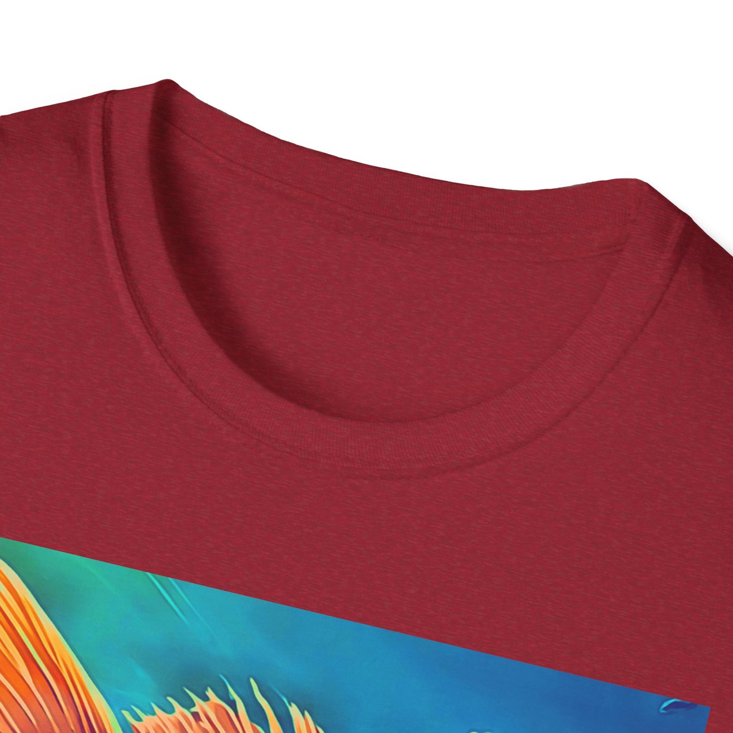 Vibrant Fish Graphic Unisex Softstyle T-Shirt - Perfect for Nature Lovers