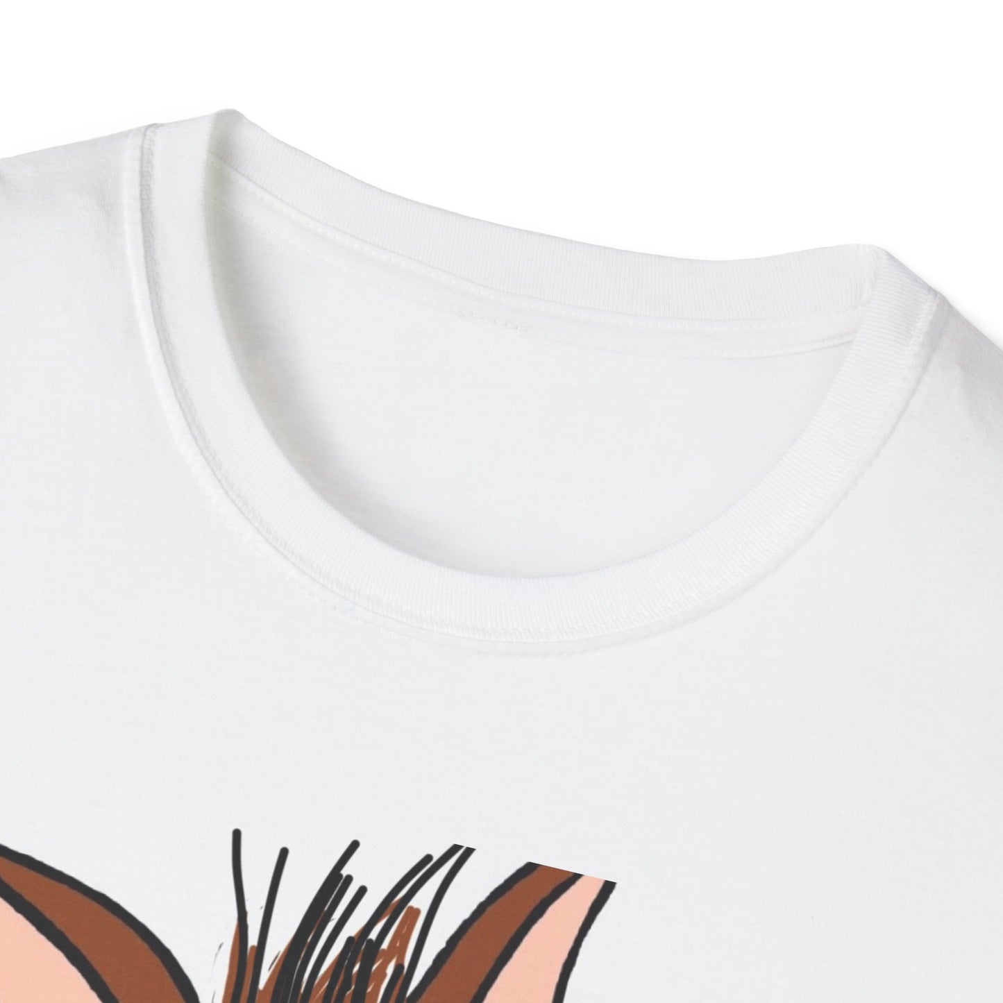 Funny Dog Graphic T-Shirt - 'Have You Eaten?' Unisex Softstyle Tee