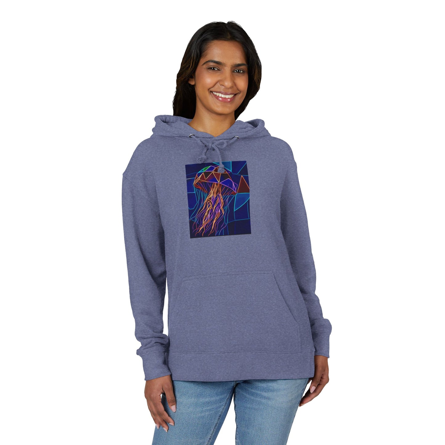 Unisex Jellyfish Graphic Hoodie, Trendy Pullover Sweatshirt, Sea Creature Fashion, Unique Gift for Ocean Lovers, Cozy Everyday Wear