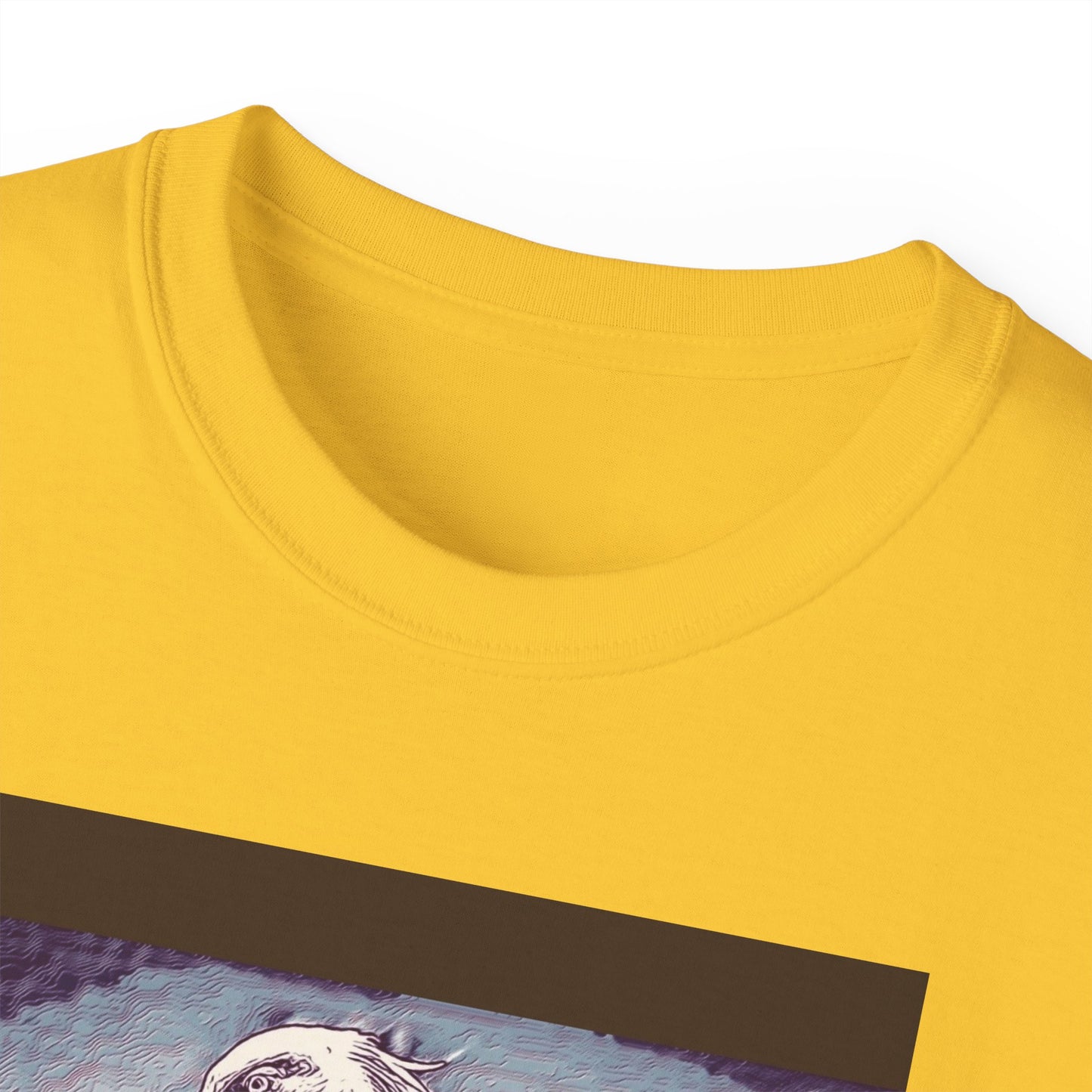 Vintage Pelican Art Unisex Ultra Cotton Tee, Beachwear, Gifts for Nature Lovers, Casual Summer Shirt, Ocean-Inspired T-Shirt