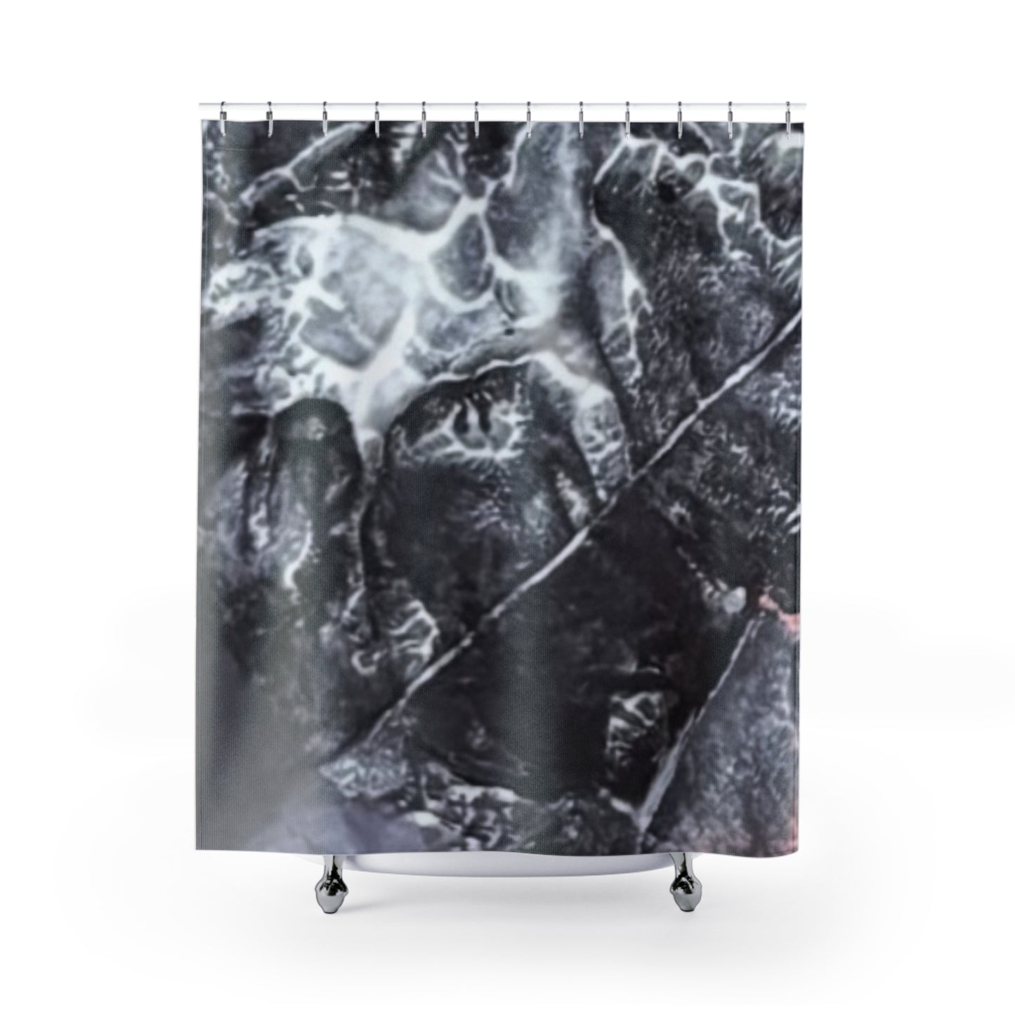 Abstract cat Shower Curtain, Modern Home Decor, Bathroom Accessory, Gift for Minimalists, Luxury Shower Decor, Stylish Bathroom