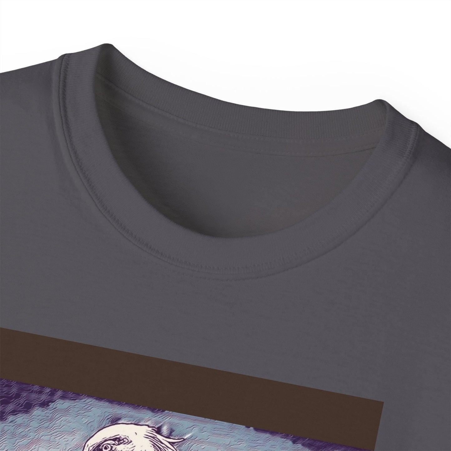 Vintage Pelican Art Unisex Ultra Cotton Tee, Beachwear, Gifts for Nature Lovers, Casual Summer Shirt, Ocean-Inspired T-Shirt