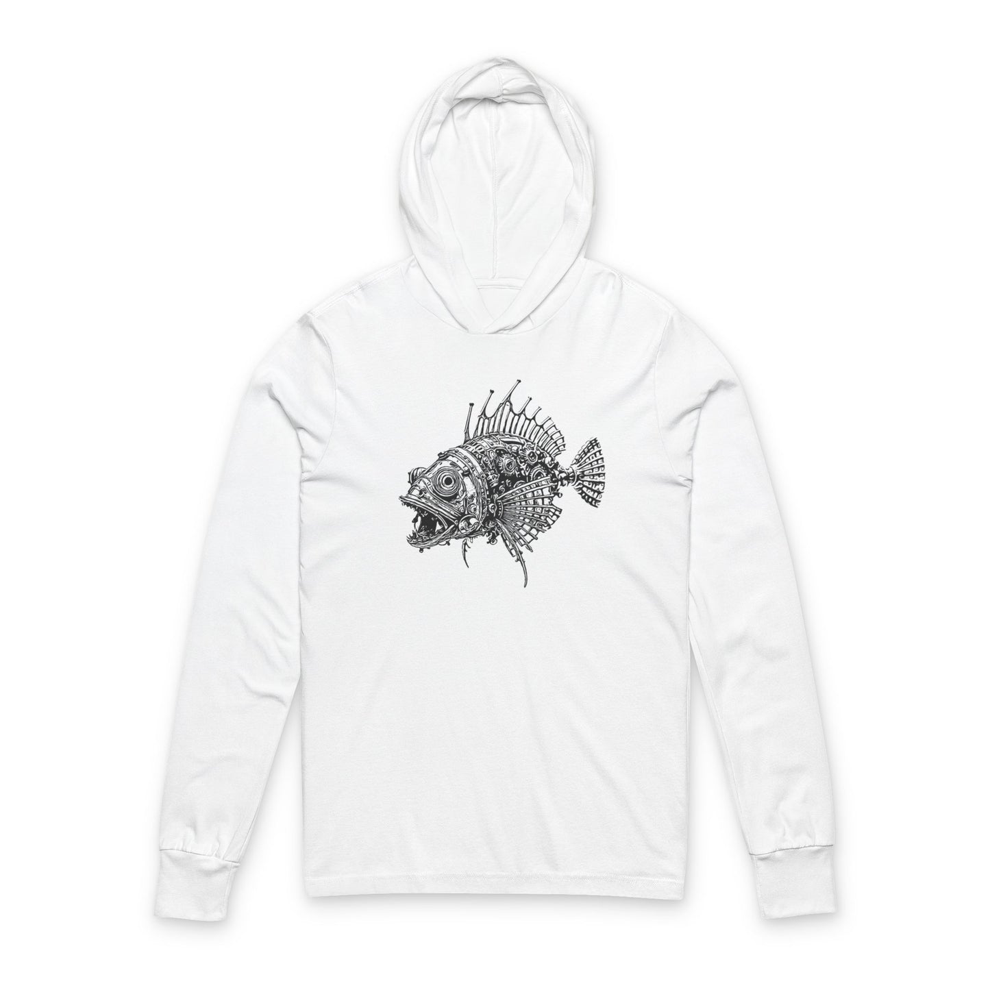 Unisex Hooded Long Sleeve Tee