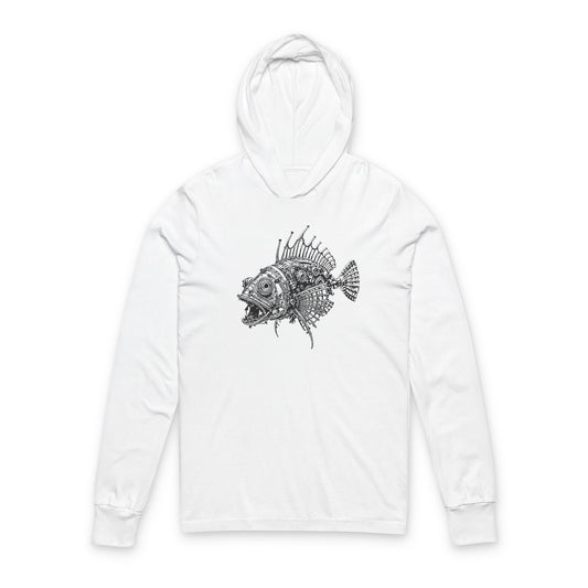 Unisex Hooded Long Sleeve Tee