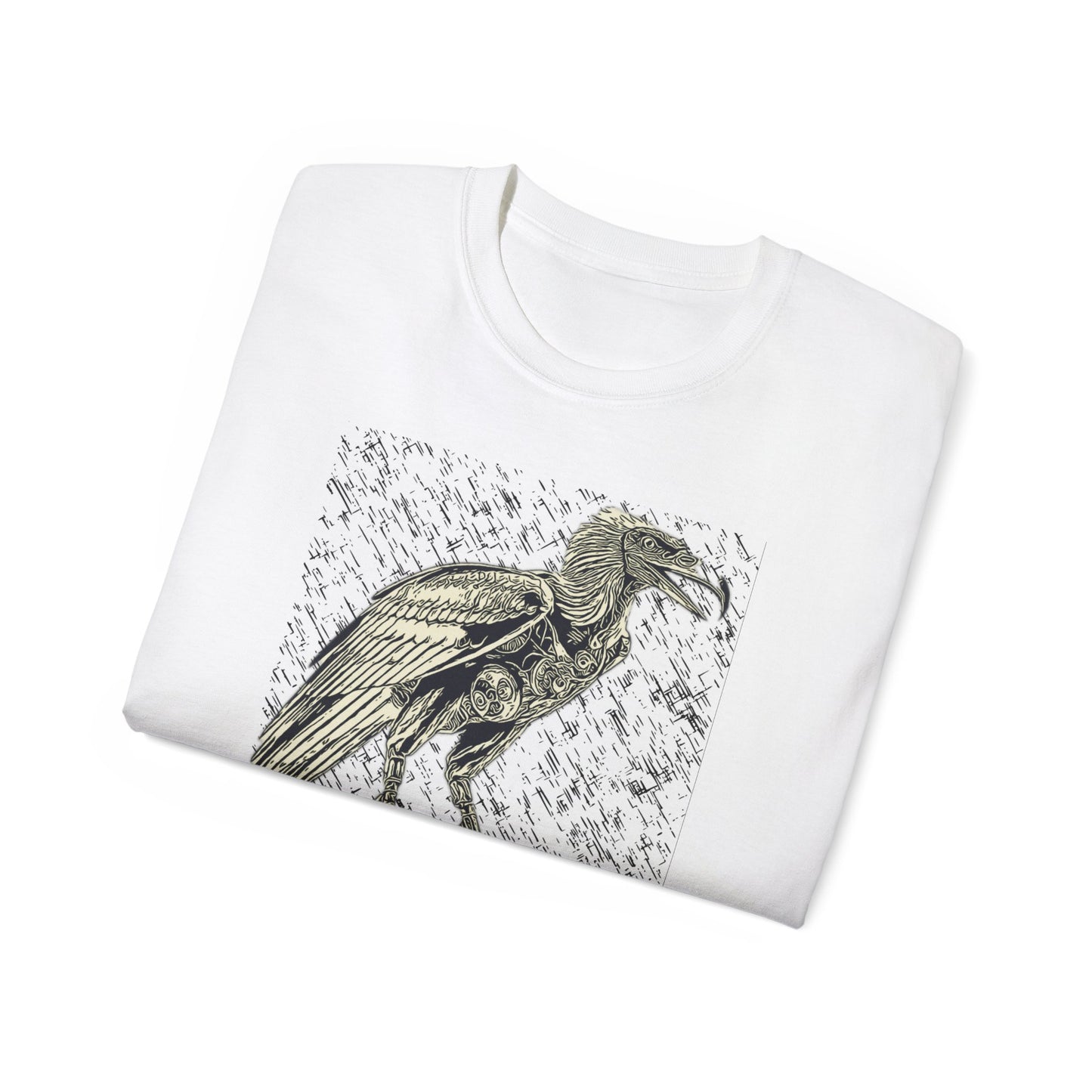 Vintage-Inspired condor Graphic Tee, Unisex Cotton T-Shirt, Perfect for Eco-Lovers, Casual Wear, Halloween, Unique Gift