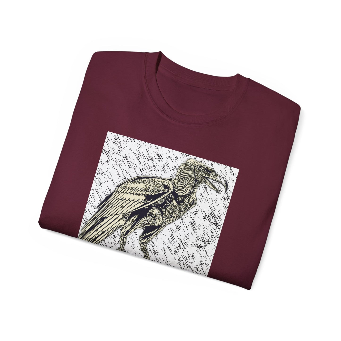 Vintage-Inspired condor Graphic Tee, Unisex Cotton T-Shirt, Perfect for Eco-Lovers, Casual Wear, Halloween, Unique Gift