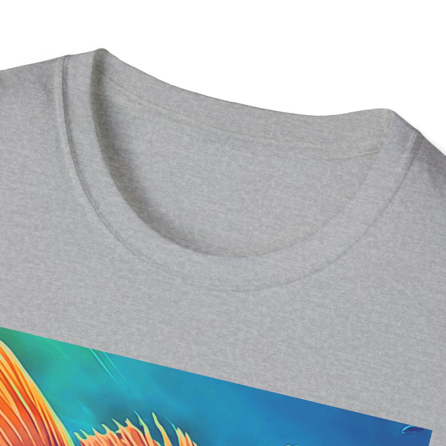 Vibrant Fish Graphic Unisex Softstyle T-Shirt - Perfect for Nature Lovers