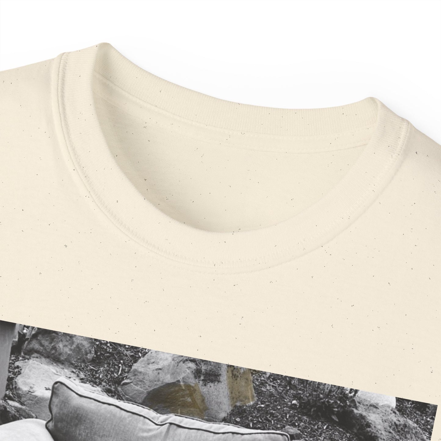 Comfortable Photo Graphic Tee, Casual T-Shirt, Unisex Cotton Tee, Everyday Wear, Gift for Friends, Cozy Style