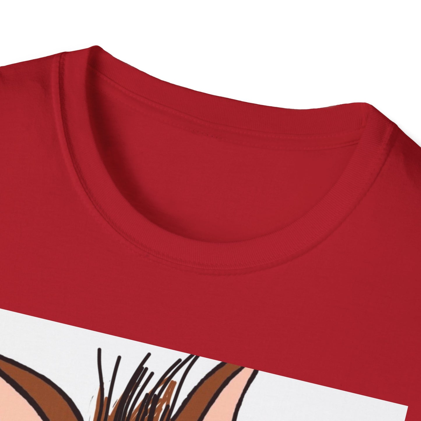 Funny Dog Graphic T-Shirt - 'Have You Eaten?' Unisex Softstyle Tee