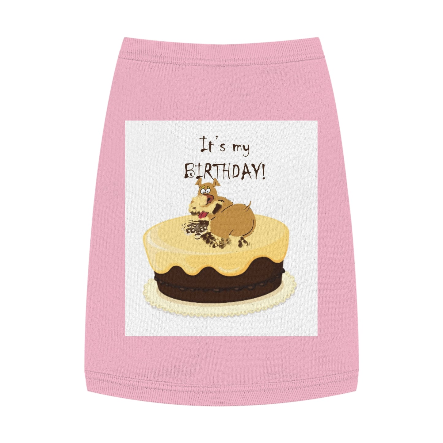 Birthday Pet Tank Top, Dog Birthday Apparel, Cute Dog Clothes, Pet Party Outfit, Unique Gift for Dog Lovers