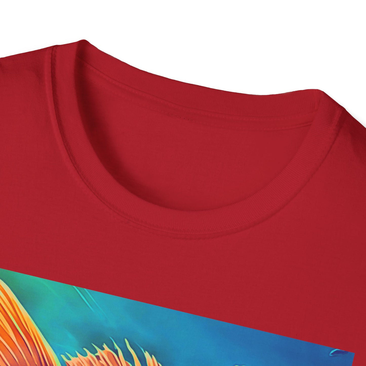Vibrant Fish Graphic Unisex Softstyle T-Shirt - Perfect for Nature Lovers