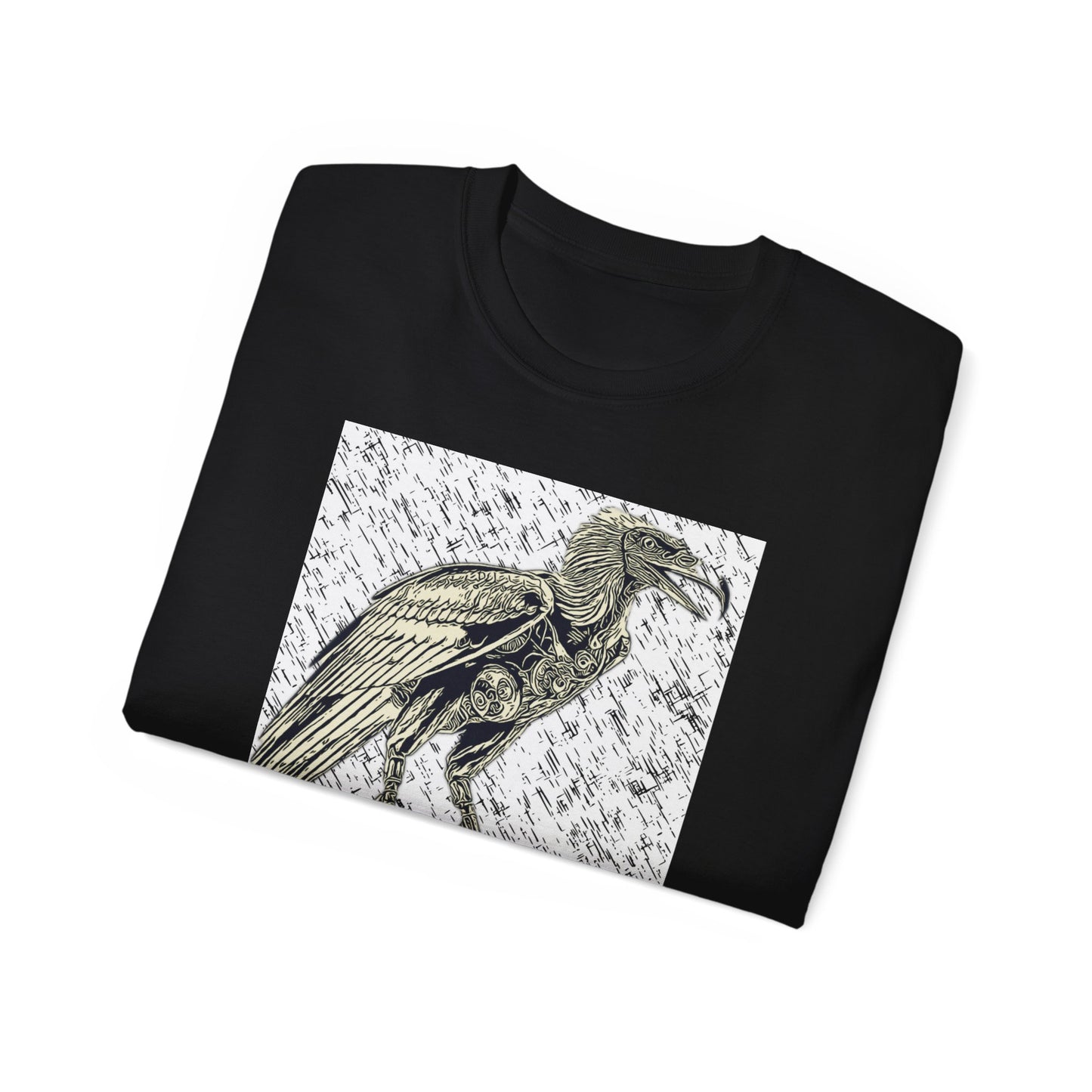 Vintage-Inspired condor Graphic Tee, Unisex Cotton T-Shirt, Perfect for Eco-Lovers, Casual Wear, Halloween, Unique Gift
