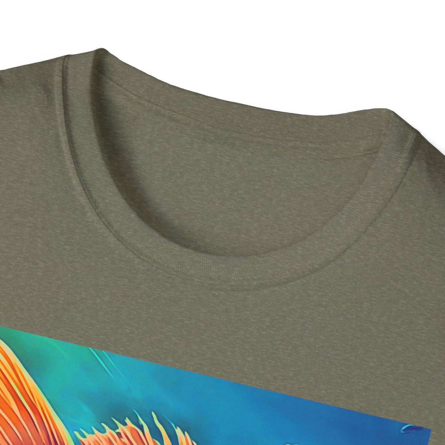 Vibrant Fish Graphic Unisex Softstyle T-Shirt - Perfect for Nature Lovers
