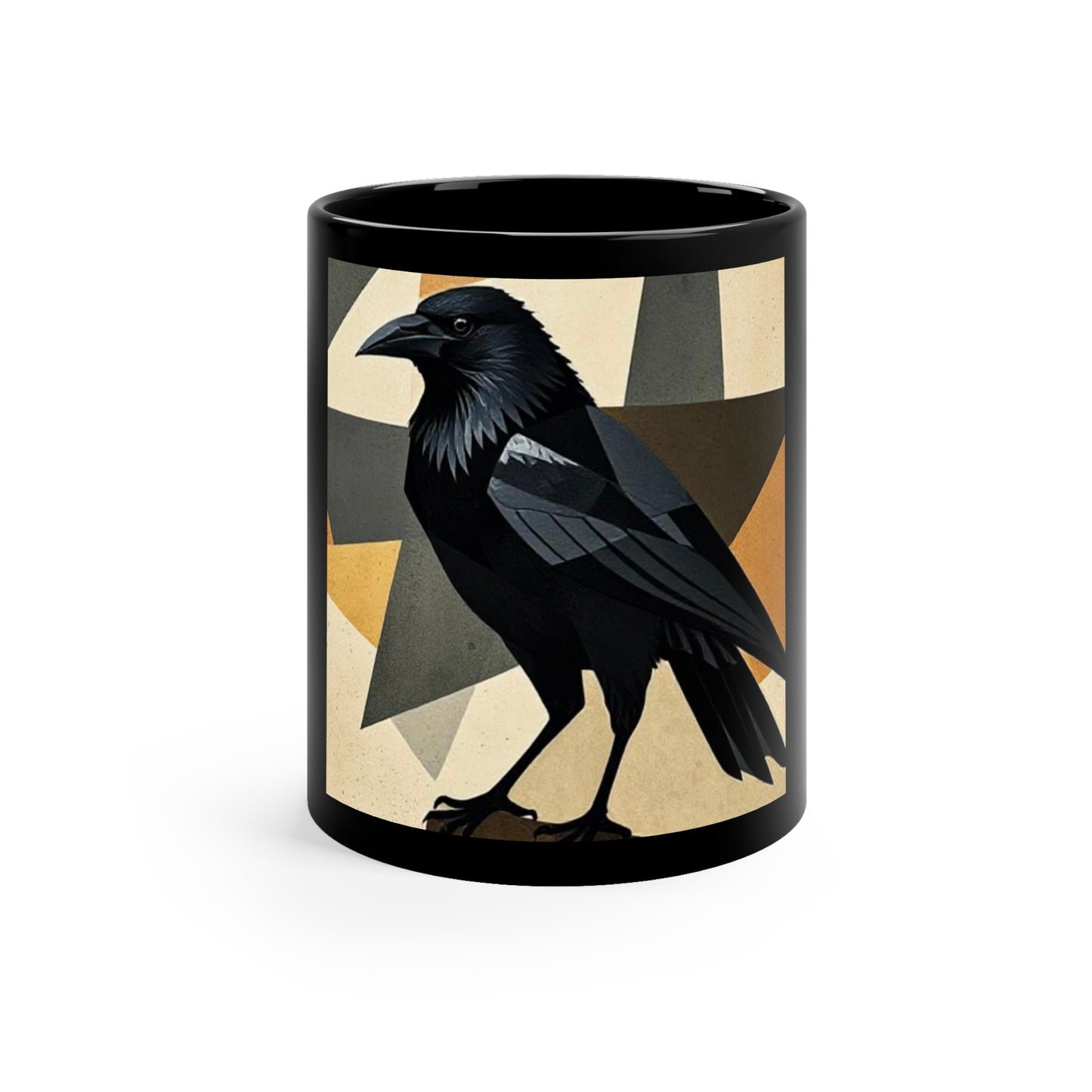 Black Coffee Mug, 11oz