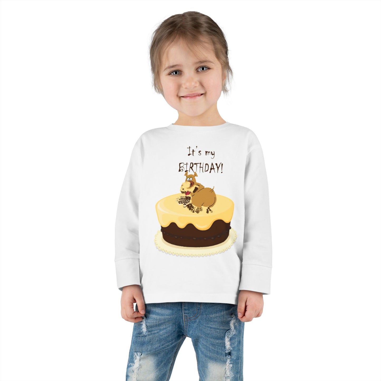 It’s my birthday toddler Sleeve Tee