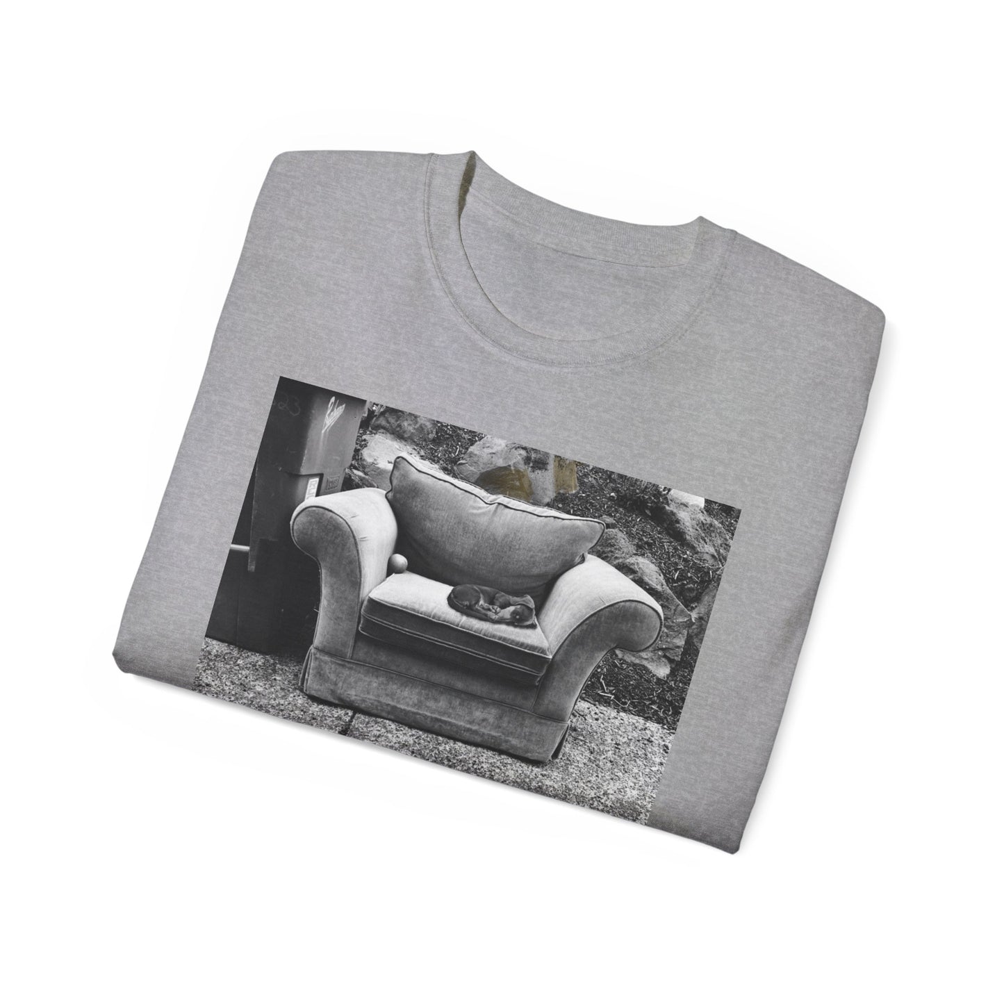 Comfortable Photo Graphic Tee, Casual T-Shirt, Unisex Cotton Tee, Everyday Wear, Gift for Friends, Cozy Style