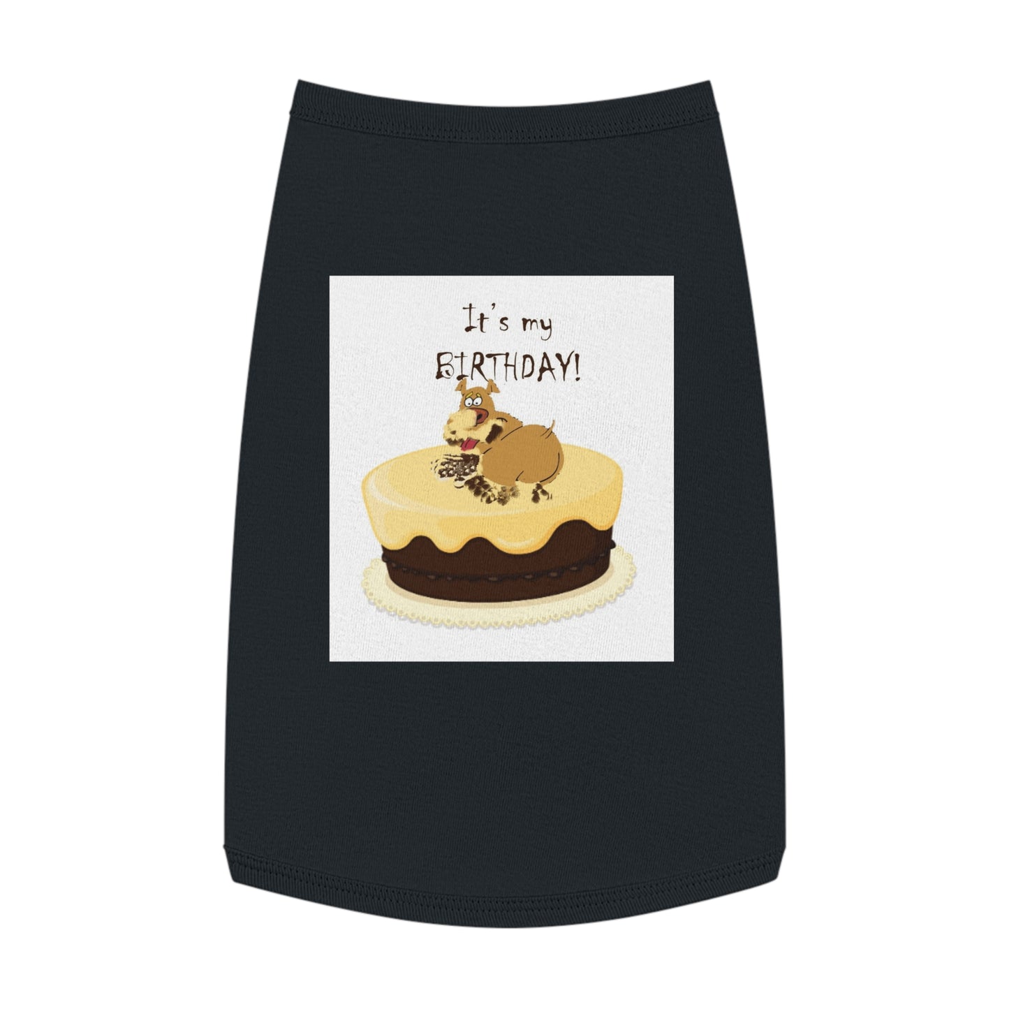 Birthday Pet Tank Top, Dog Birthday Apparel, Cute Dog Clothes, Pet Party Outfit, Unique Gift for Dog Lovers