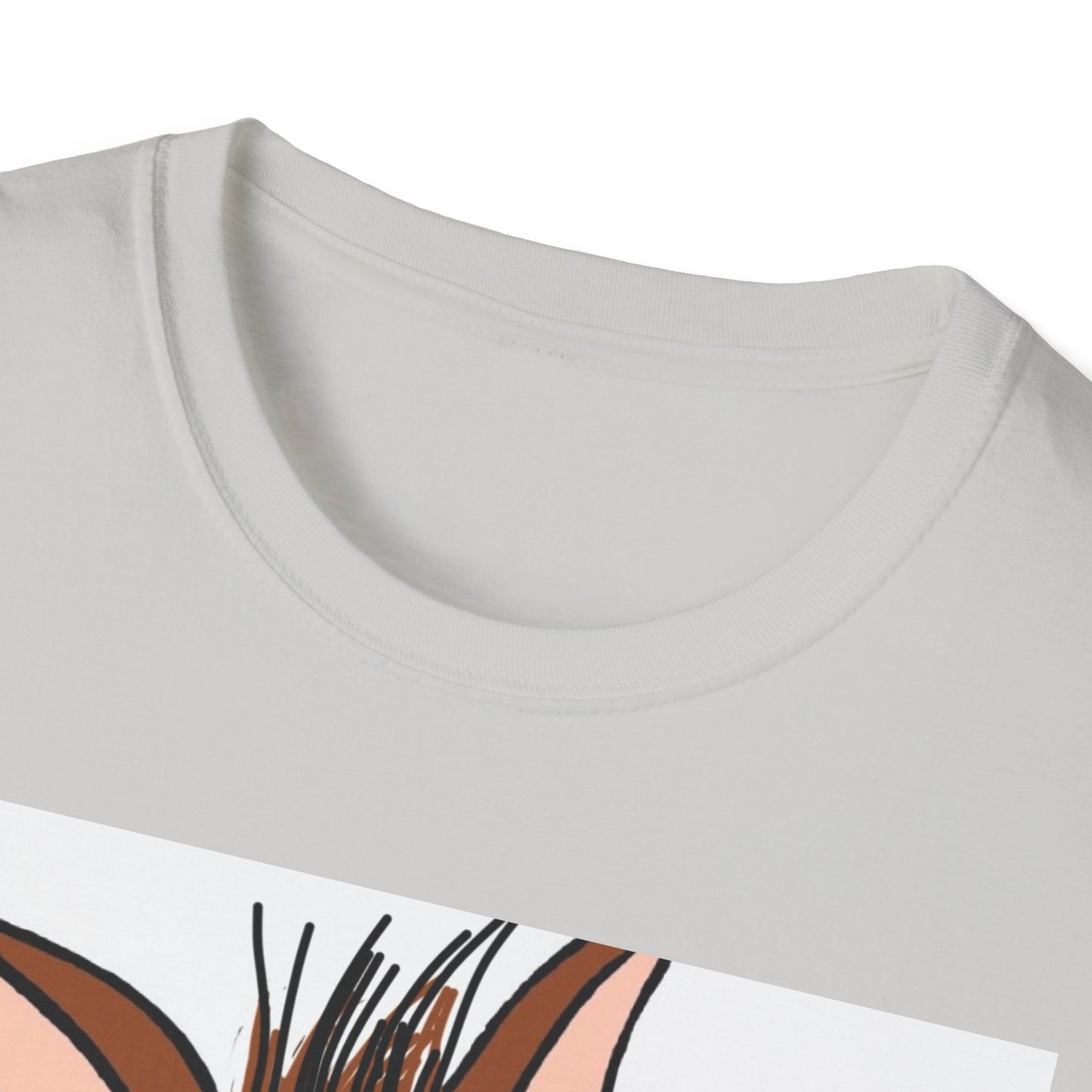 Funny Dog Graphic T-Shirt - 'Have You Eaten?' Unisex Softstyle Tee