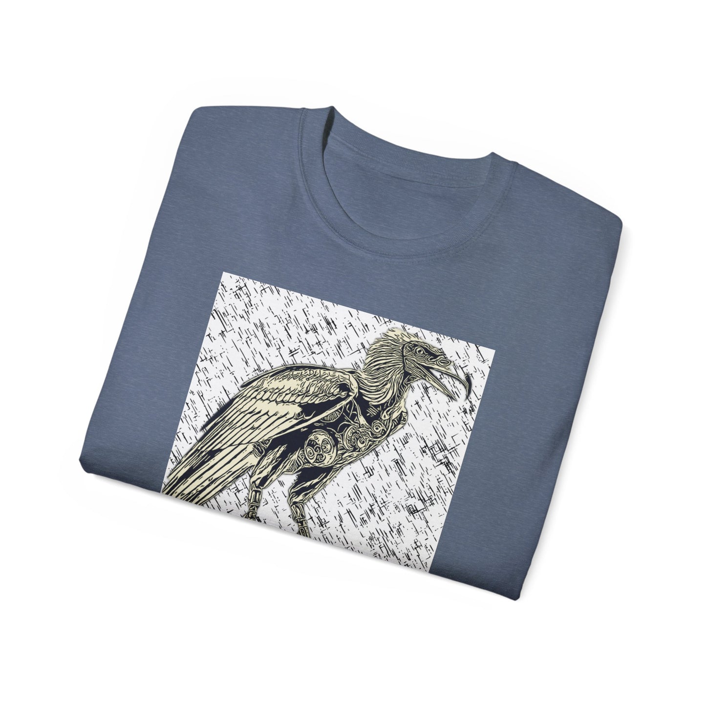 Vintage-Inspired condor Graphic Tee, Unisex Cotton T-Shirt, Perfect for Eco-Lovers, Casual Wear, Halloween, Unique Gift
