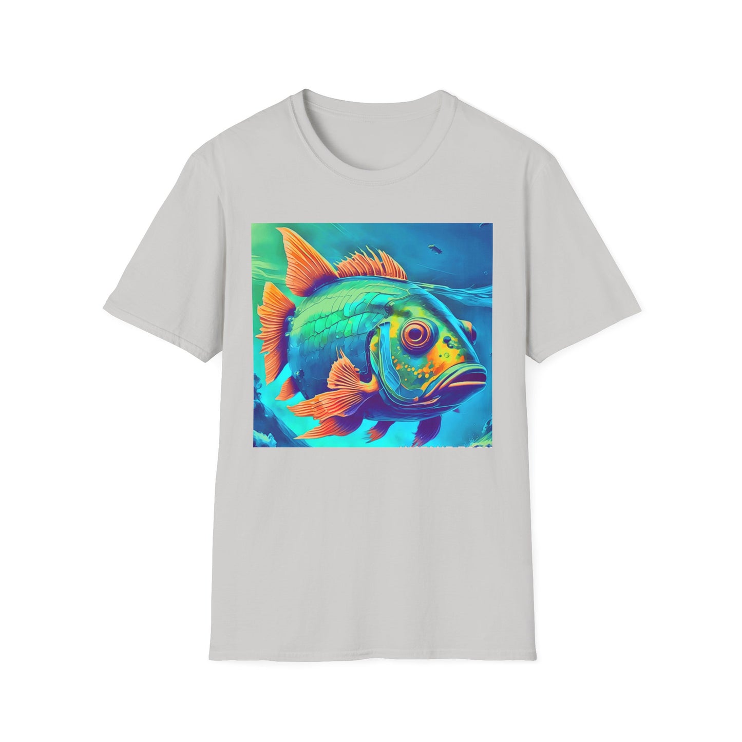 Vibrant Fish Graphic Unisex Softstyle T-Shirt - Perfect for Nature Lovers