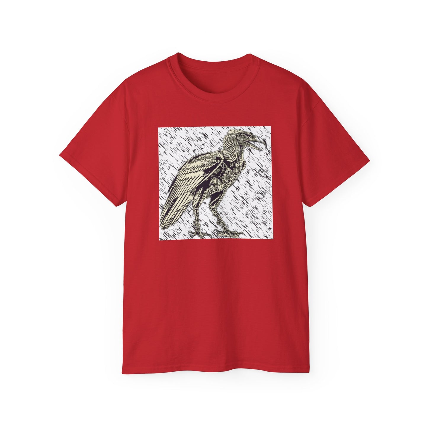 Vintage-Inspired condor Graphic Tee, Unisex Cotton T-Shirt, Perfect for Eco-Lovers, Casual Wear, Halloween, Unique Gift