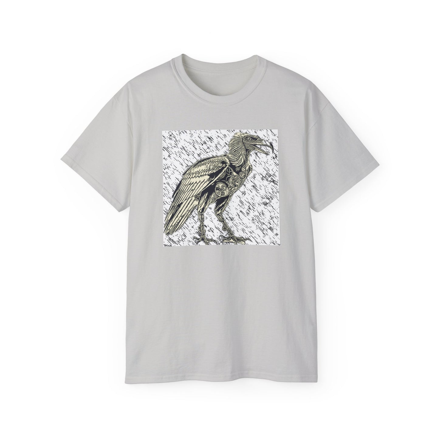 Vintage-Inspired condor Graphic Tee, Unisex Cotton T-Shirt, Perfect for Eco-Lovers, Casual Wear, Halloween, Unique Gift