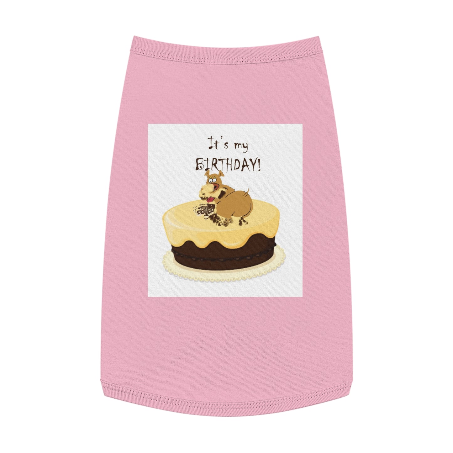 Birthday Pet Tank Top, Dog Birthday Apparel, Cute Dog Clothes, Pet Party Outfit, Unique Gift for Dog Lovers