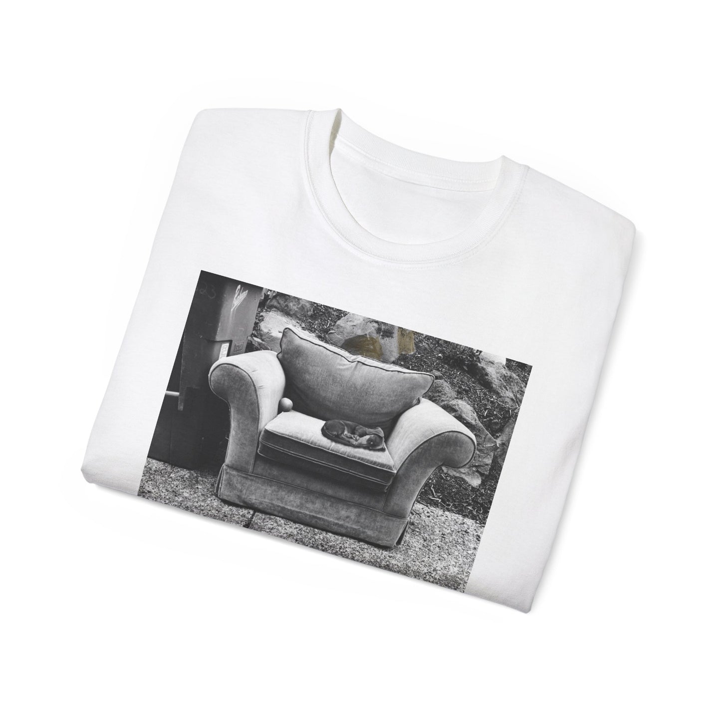 Comfortable Photo Graphic Tee, Casual T-Shirt, Unisex Cotton Tee, Everyday Wear, Gift for Friends, Cozy Style