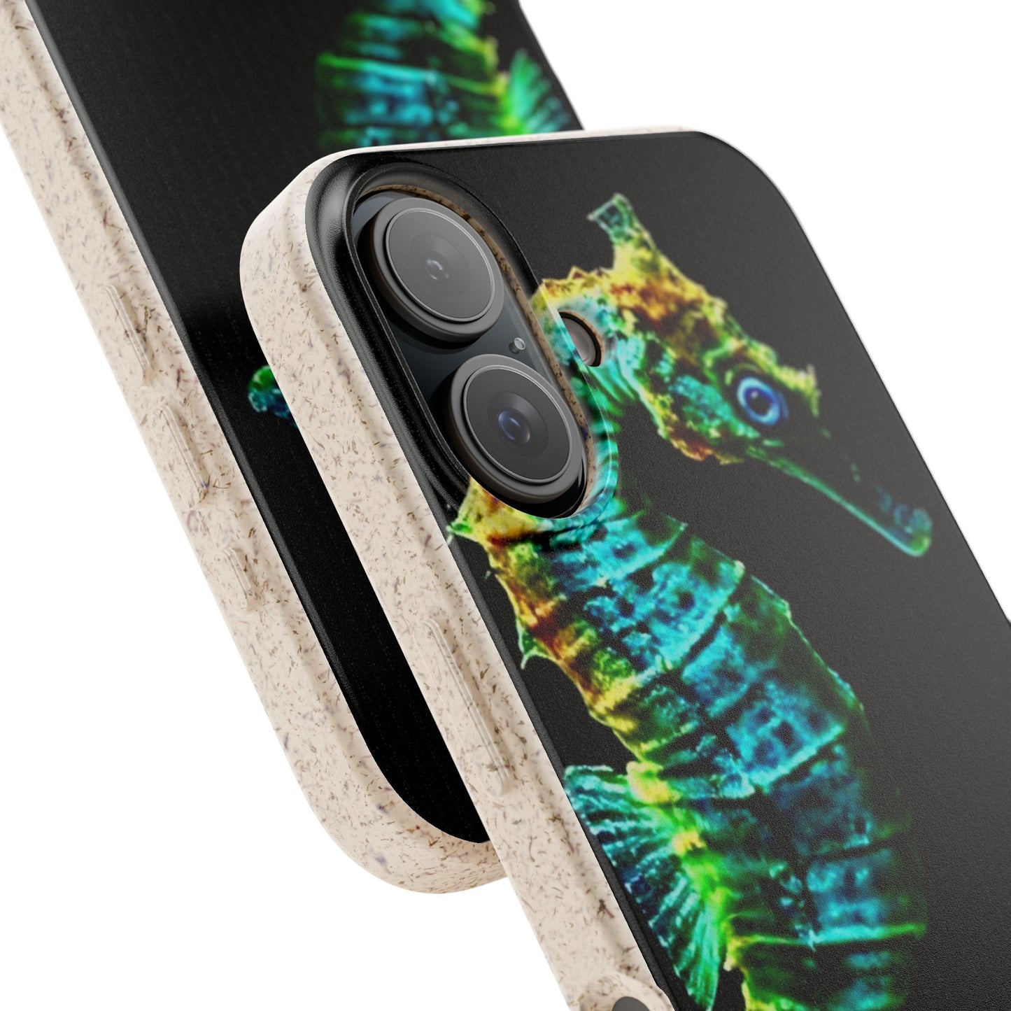 Eco-Friendly Seahorse Phone Case, Biodegradable Cases, Sustainable Phone Accessories, Ocean Lover Gift, Nature-Inspired Cases, Gift for Her