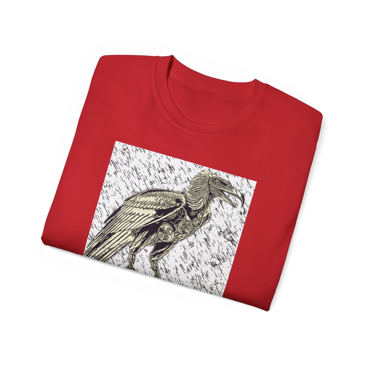 Vintage-Inspired condor Graphic Tee, Unisex Cotton T-Shirt, Perfect for Eco-Lovers, Casual Wear, Halloween, Unique Gift