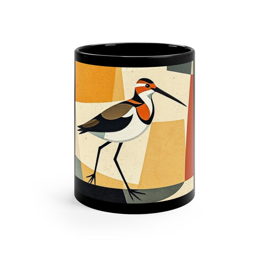 Stylish Bird Design Coffee Mug, 11oz - Unique Gift for Coffee Lovers, Artful Drinkware, Home Decor, Eco-Friendly, Birdwatcher Gift