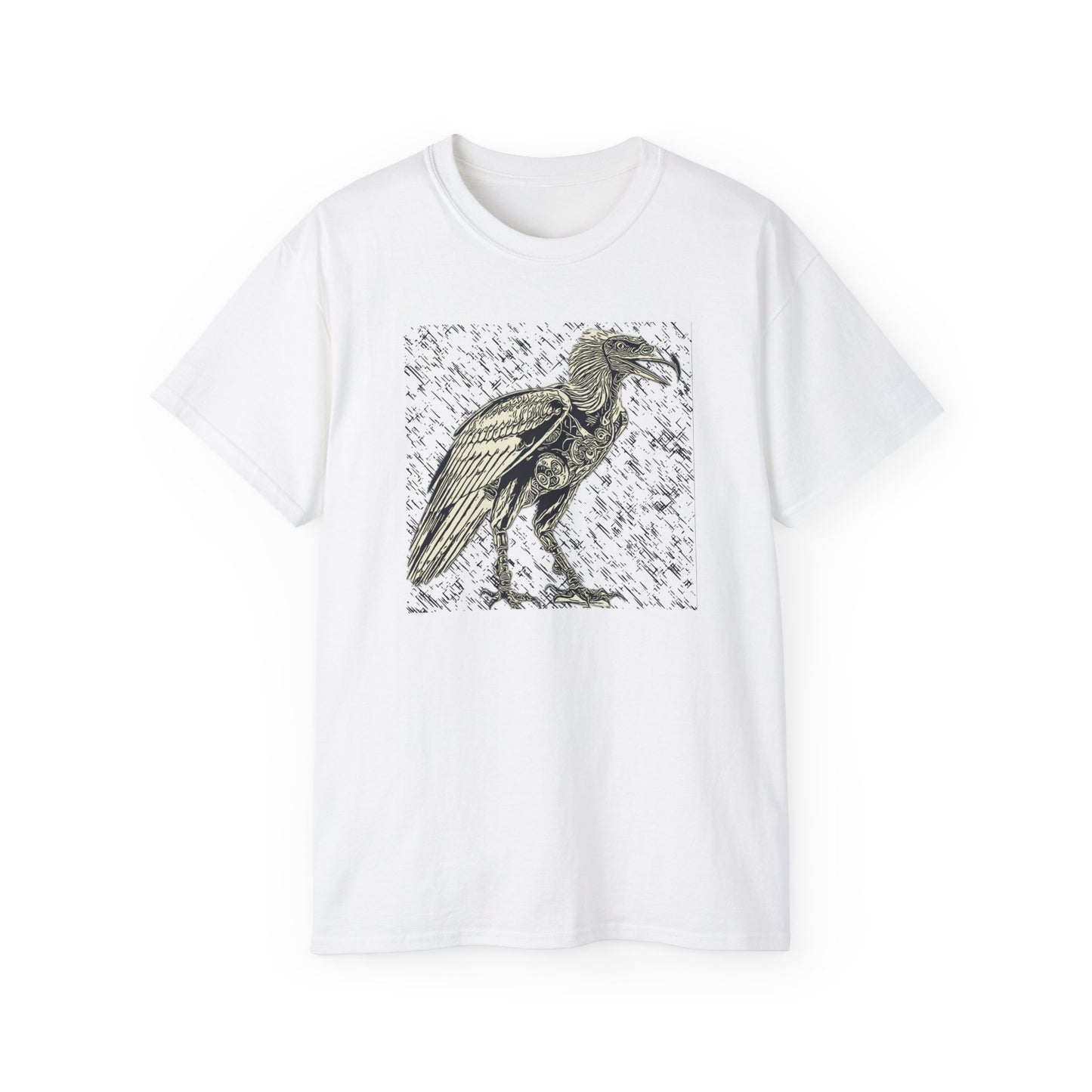 Vintage-Inspired condor Graphic Tee, Unisex Cotton T-Shirt, Perfect for Eco-Lovers, Casual Wear, Halloween, Unique Gift
