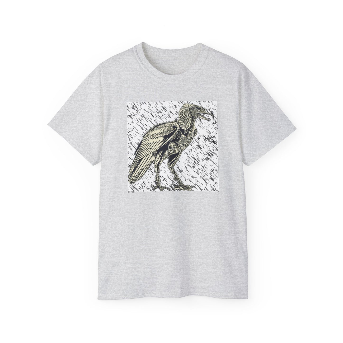 Vintage-Inspired condor Graphic Tee, Unisex Cotton T-Shirt, Perfect for Eco-Lovers, Casual Wear, Halloween, Unique Gift
