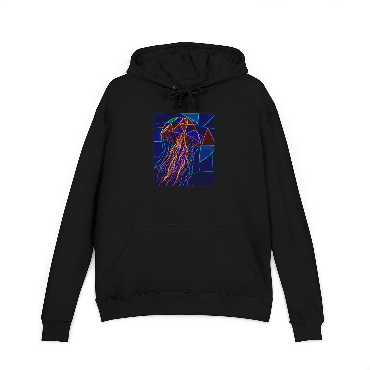 Unisex Jellyfish Graphic Hoodie, Trendy Pullover Sweatshirt, Sea Creature Fashion, Unique Gift for Ocean Lovers, Cozy Everyday Wear