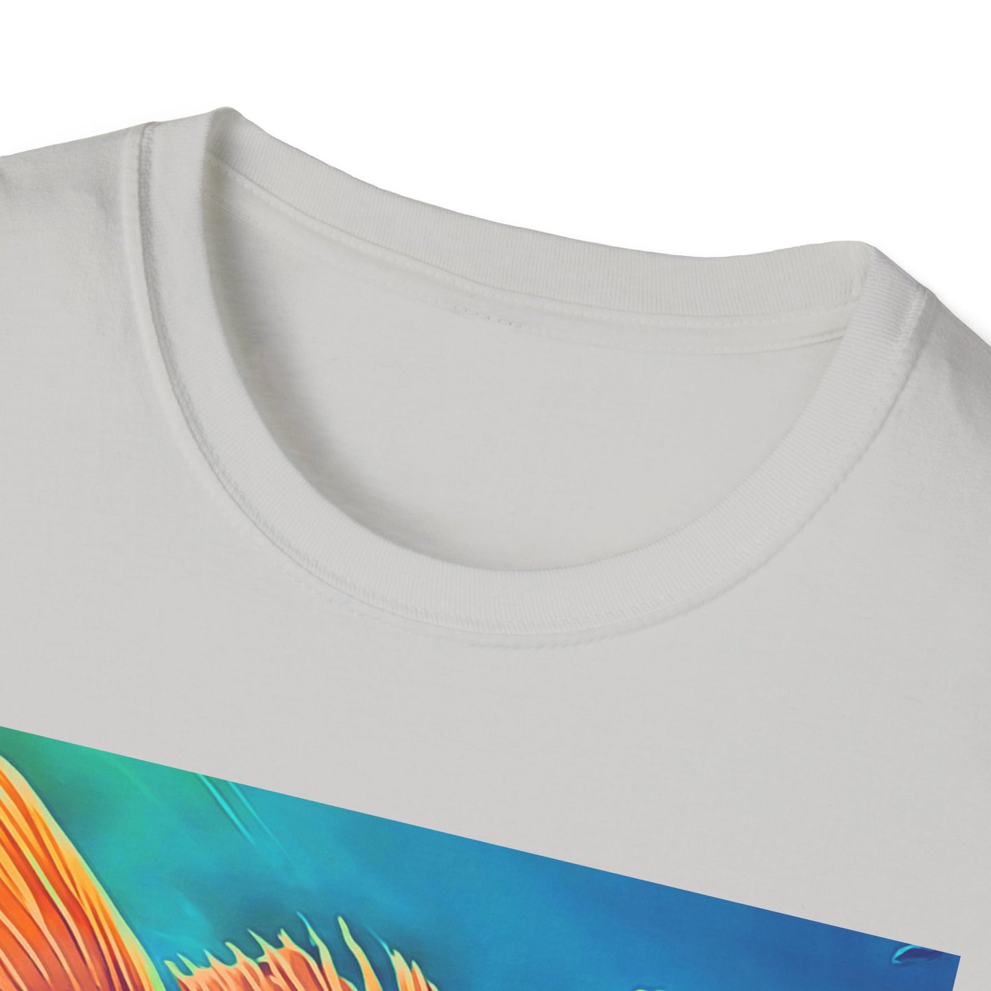 Vibrant Fish Graphic Unisex Softstyle T-Shirt - Perfect for Nature Lovers