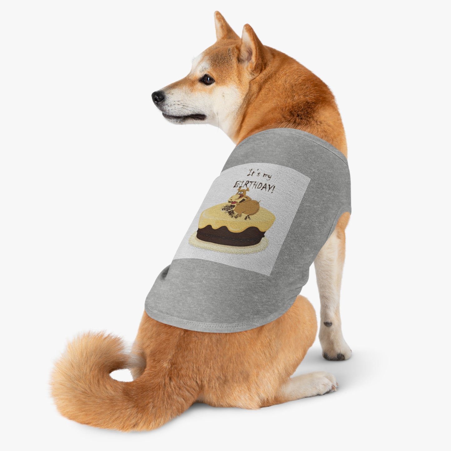 Birthday Pet Tank Top, Dog Birthday Apparel, Cute Dog Clothes, Pet Party Outfit, Unique Gift for Dog Lovers