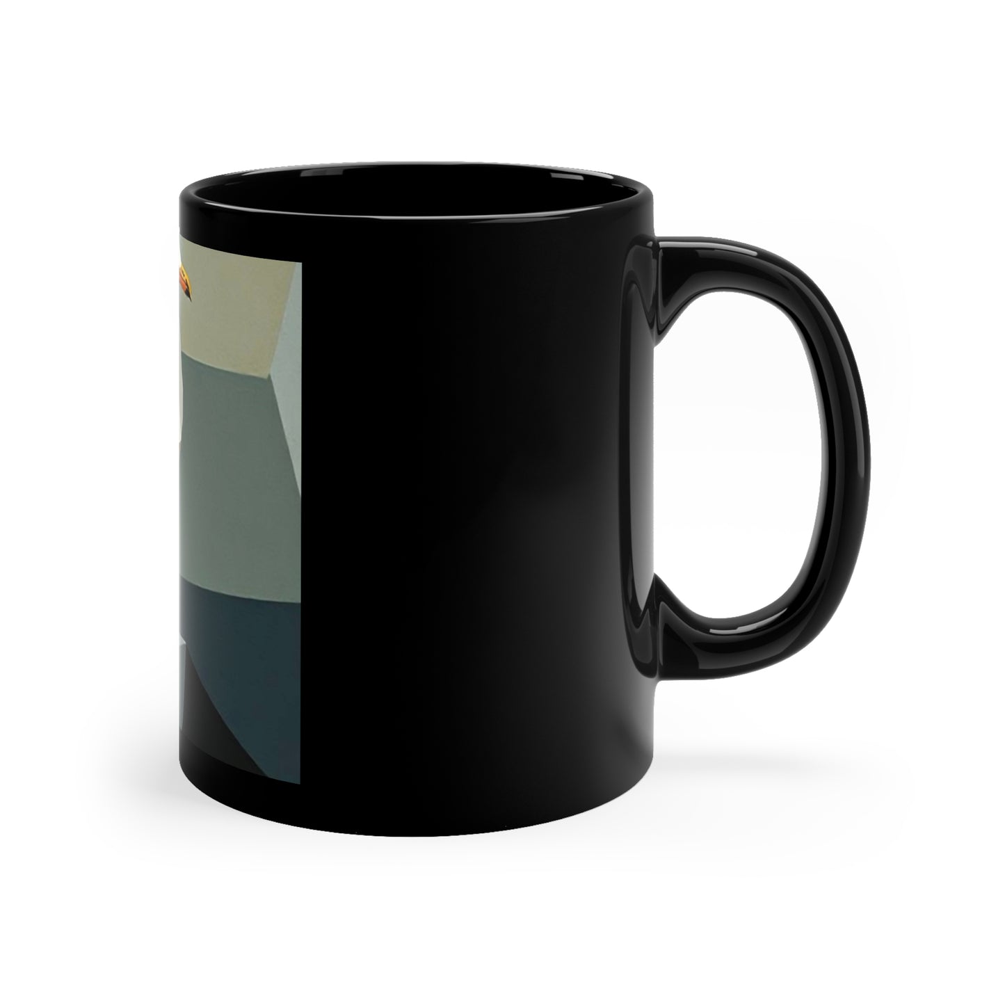Black Coffee Mug, 11oz