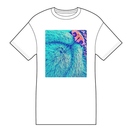 Vibrant Graphic Tee for Everyday Wear, Artistic Cotton Shirt, Colorful Casual T-Shirt, Unique Gift for Art Lovers, Fun Summer Outfit