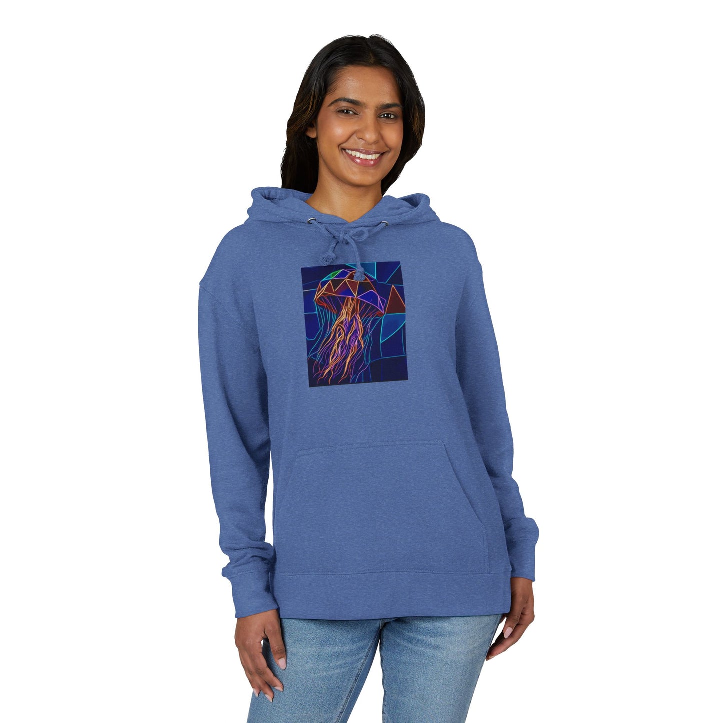 Unisex Jellyfish Graphic Hoodie, Trendy Pullover Sweatshirt, Sea Creature Fashion, Unique Gift for Ocean Lovers, Cozy Everyday Wear