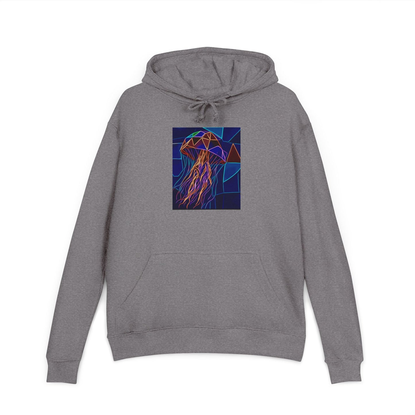 Unisex Jellyfish Graphic Hoodie, Trendy Pullover Sweatshirt, Sea Creature Fashion, Unique Gift for Ocean Lovers, Cozy Everyday Wear