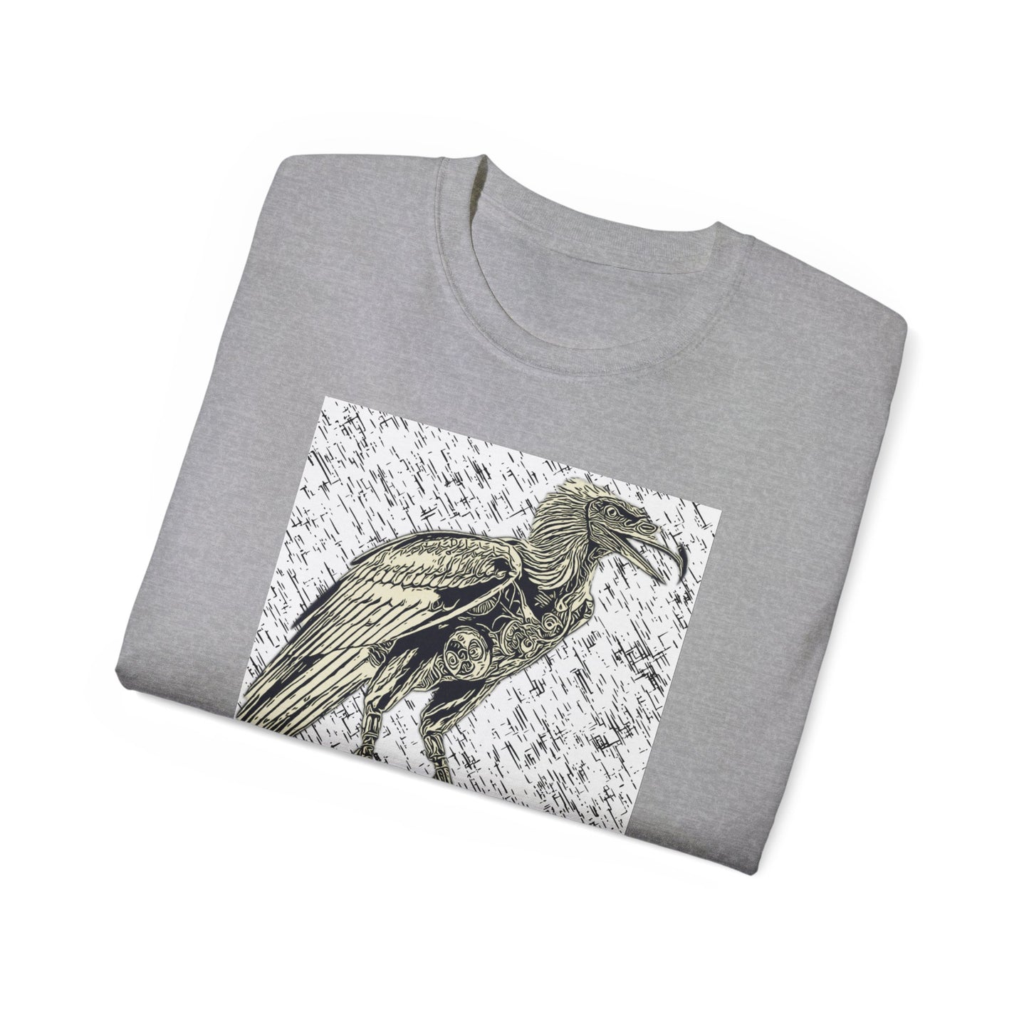 Vintage-Inspired condor Graphic Tee, Unisex Cotton T-Shirt, Perfect for Eco-Lovers, Casual Wear, Halloween, Unique Gift
