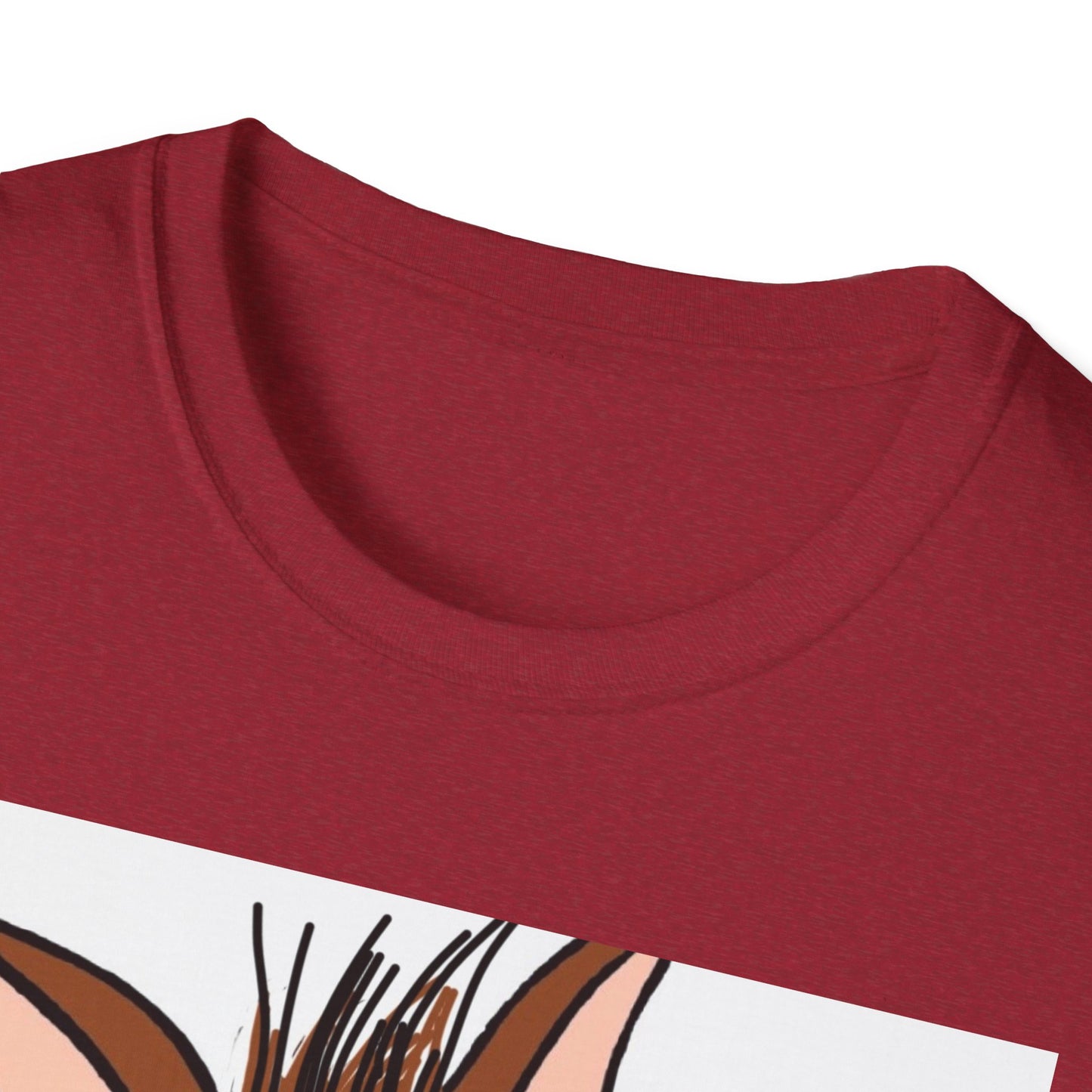 Funny Dog Graphic T-Shirt - 'Have You Eaten?' Unisex Softstyle Tee